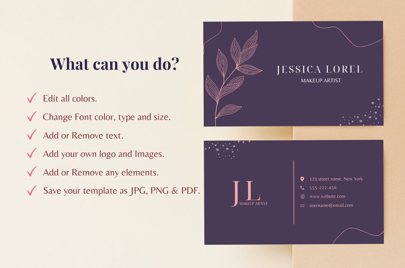 business-card-template-canva-printable-business-card-design-etsy
