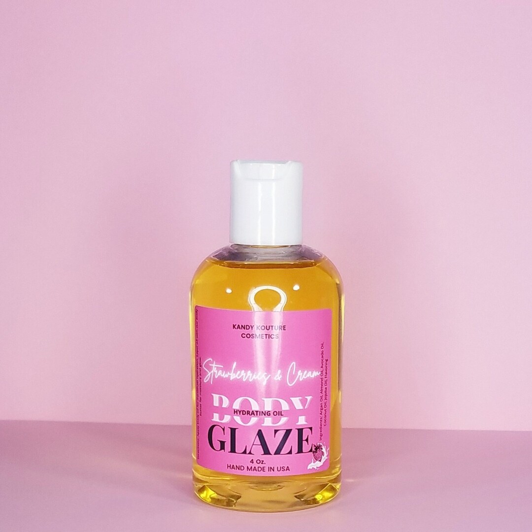 Body Glaze, Body Oil, Skin Care, Body Care, Natural Body Oil Etsy