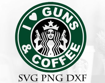 Download Guns And Coffee Svg Etsy
