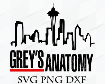 Greys Anatomy Svg Etsy