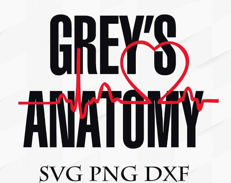 Download Greys Anatomy svg png dxf Greys Anatomy bundle Greys | Etsy