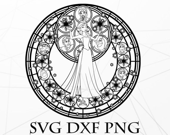 Download Elsa Mandala Svg Png Dxf Mandala Svg Png Dxf Mandala Svg Etsy