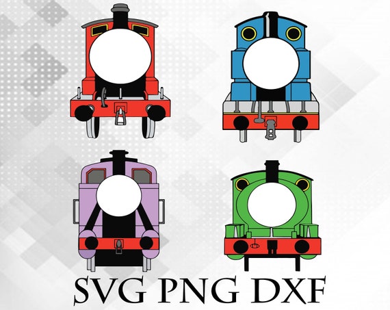 Download Thomas The Train Monogram Svg Png Dxf Clipart Thomas Svg Cricut