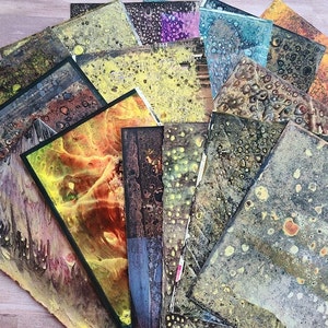 Collage Paper, Altered National Geographic Pages Mixed Media, , CitruSolv,  Choose from four package/size options.
