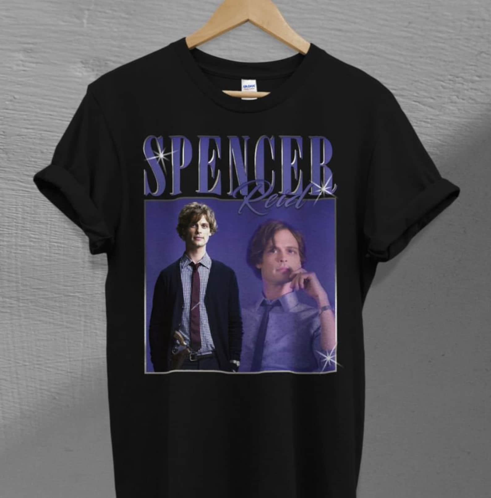 Spencer Reid Shirt Criminal Minds TV Series. Homage Tshirt Etsy