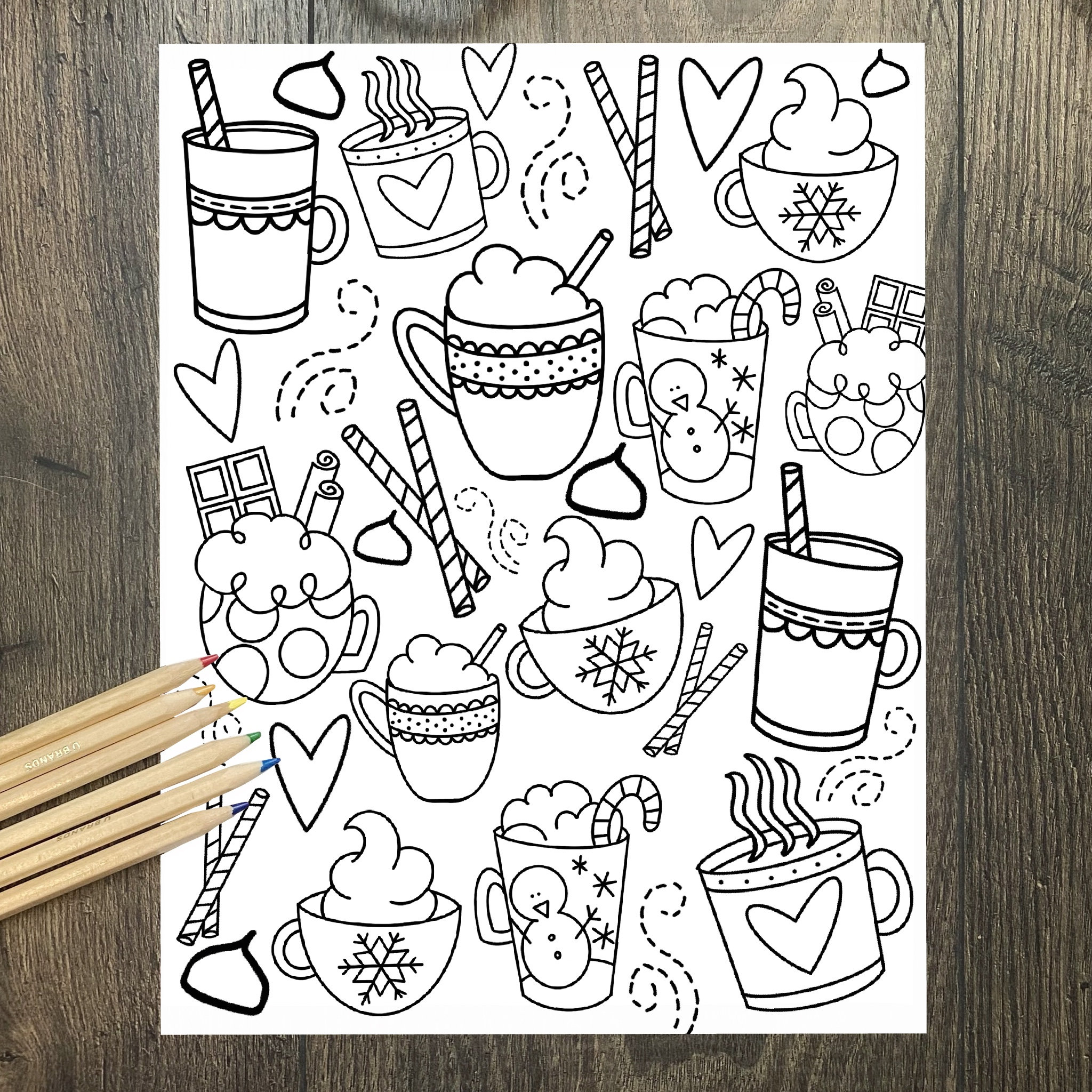 chocolate bar coloring pages