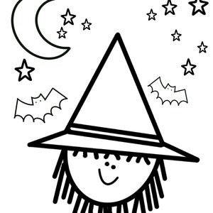 Halloween coloring pages, halloween witch coloring page ,fall coloring , kids coloring pages, Halloween,printable coloring pages,kids crafts
