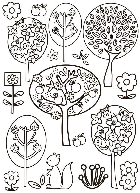 Coloriage : Arbre coeur pour Adultes  Coloriage, Coloriage coeur, Livre de  couleur