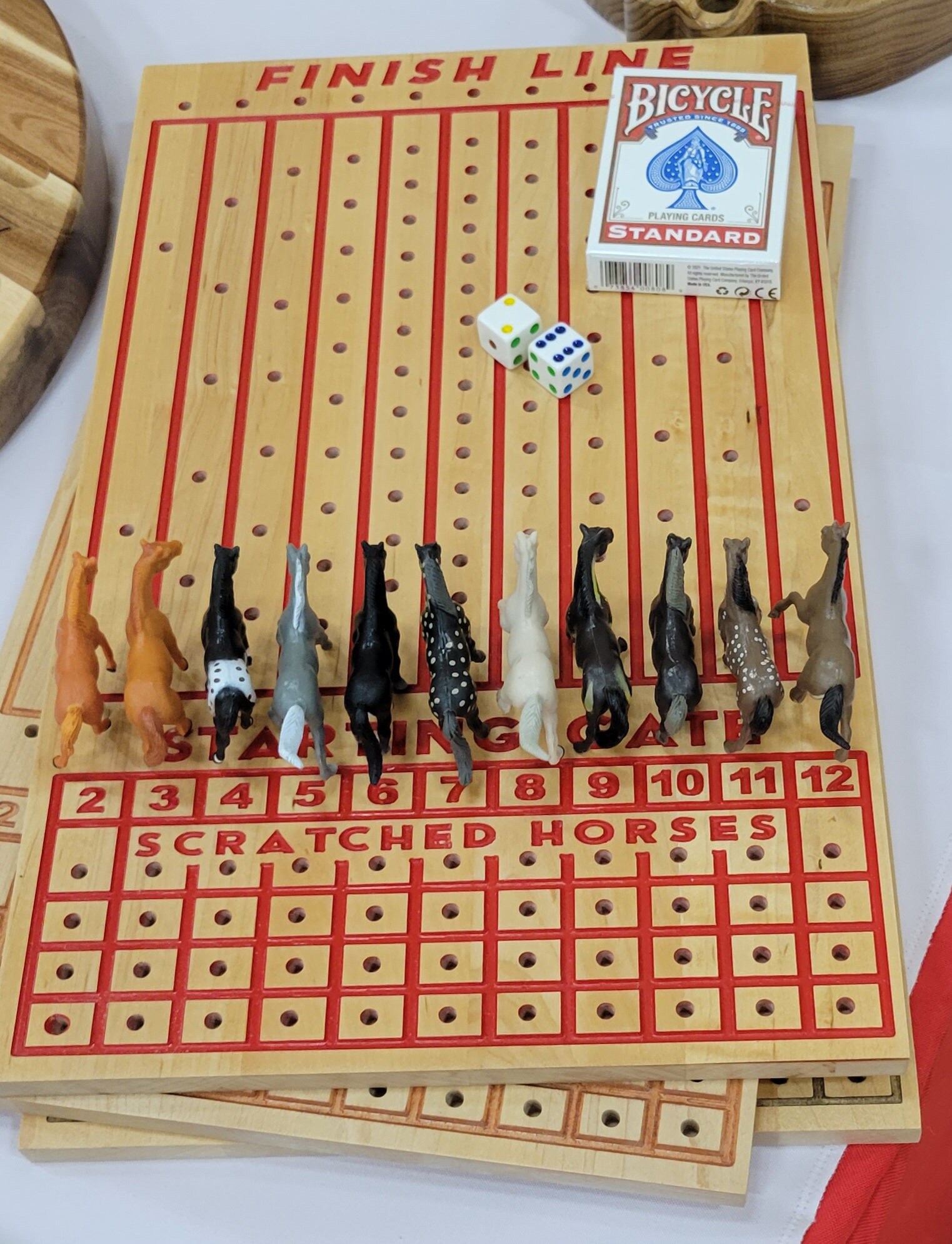 Across the Board Horse Race Game Etsy