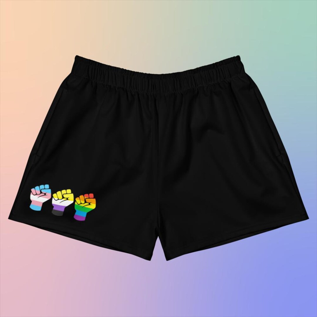 Queer Resistance LGBT Pride Fists Short Shorts - Etsy