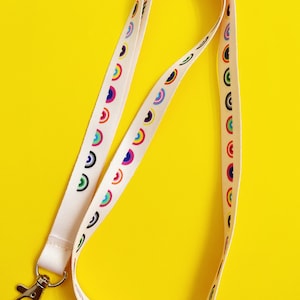 LGBT Pride Rainbows Lanyard / Diverse Pride Flags Lanyard image 4