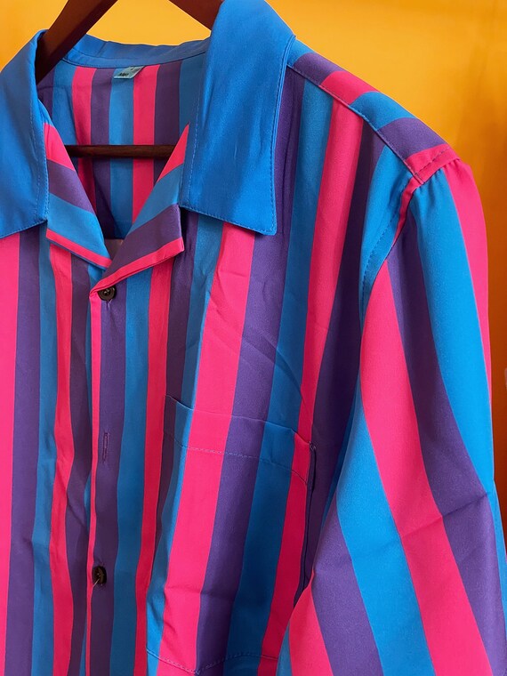pride flag button up shirt