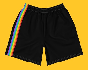 Pride Shorts / LGBT Rainbow Athletic  Shorts