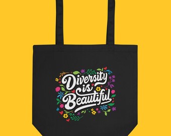 Diversity is Beautiful Organic Tote Bag