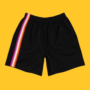 Lange shorts Lesbian Flag Athletic / Swimwear Lesbian Pride Gymbroek