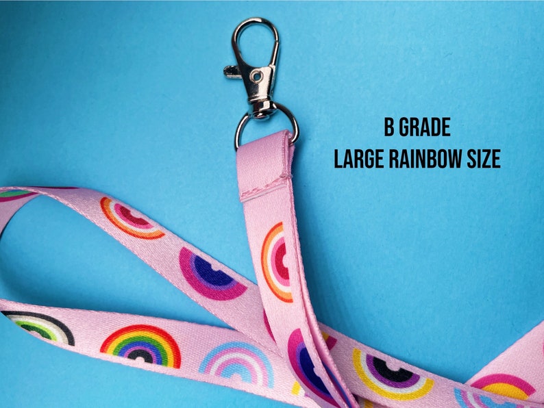 LGBT Pride Rainbows Lanyard / Diverse Pride Flags Lanyard image 10