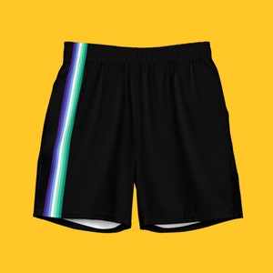 Gay Pride Badehose / MLM Flagge Shorts Bademode / Gay Flagge Shorts