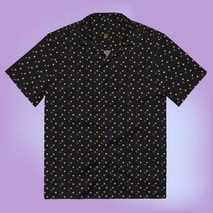 Enby Cross Button Up Shirt Subtle Nonbinary Pride / Gender X Marker Nonbinary Pride Shirt / Mx Button Up Shirts Nonbinary Designed