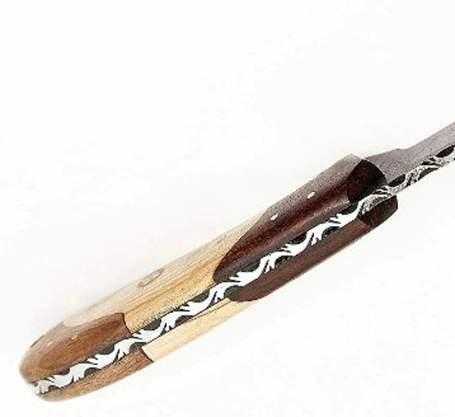 Handmade Damascus Fixed Blade Hunting Knife Etsy