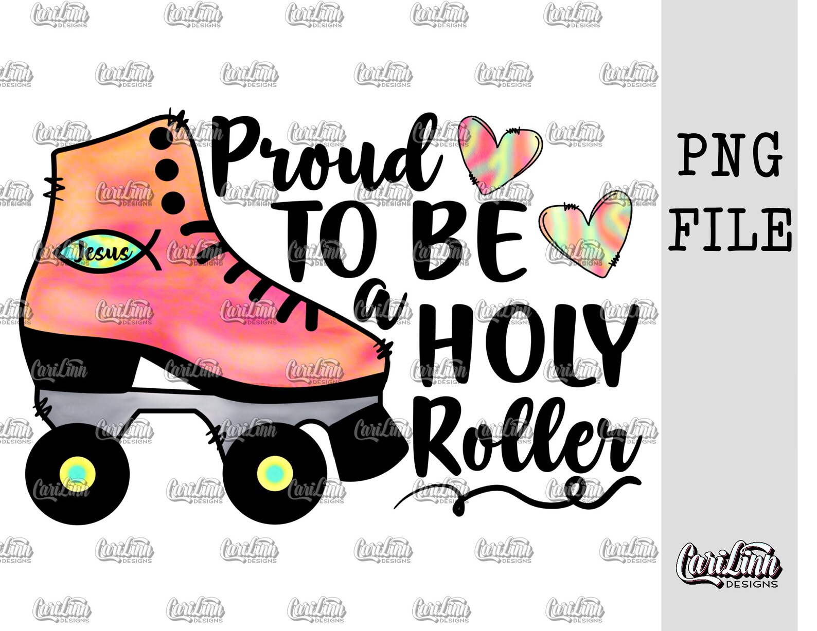 Proud to be a Holy Roller Holy Roller Faith Skates Etsy