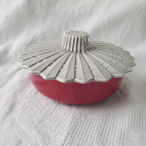 VINTAGE West Coast Pottery Bowl With Lid