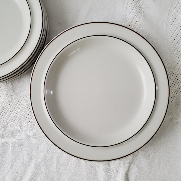 VINTAGE "Fennica" by Arabia Finland Salad or Bread & Butter Plates, Sold in Sets