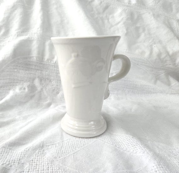 Homer Laughlin P86 Fiesta Pedestal Mug, White - Etsy