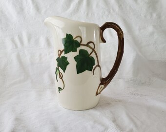 VINTAGE Metlox "California Ivy" 2.5 Quart Pitcher, Huge!