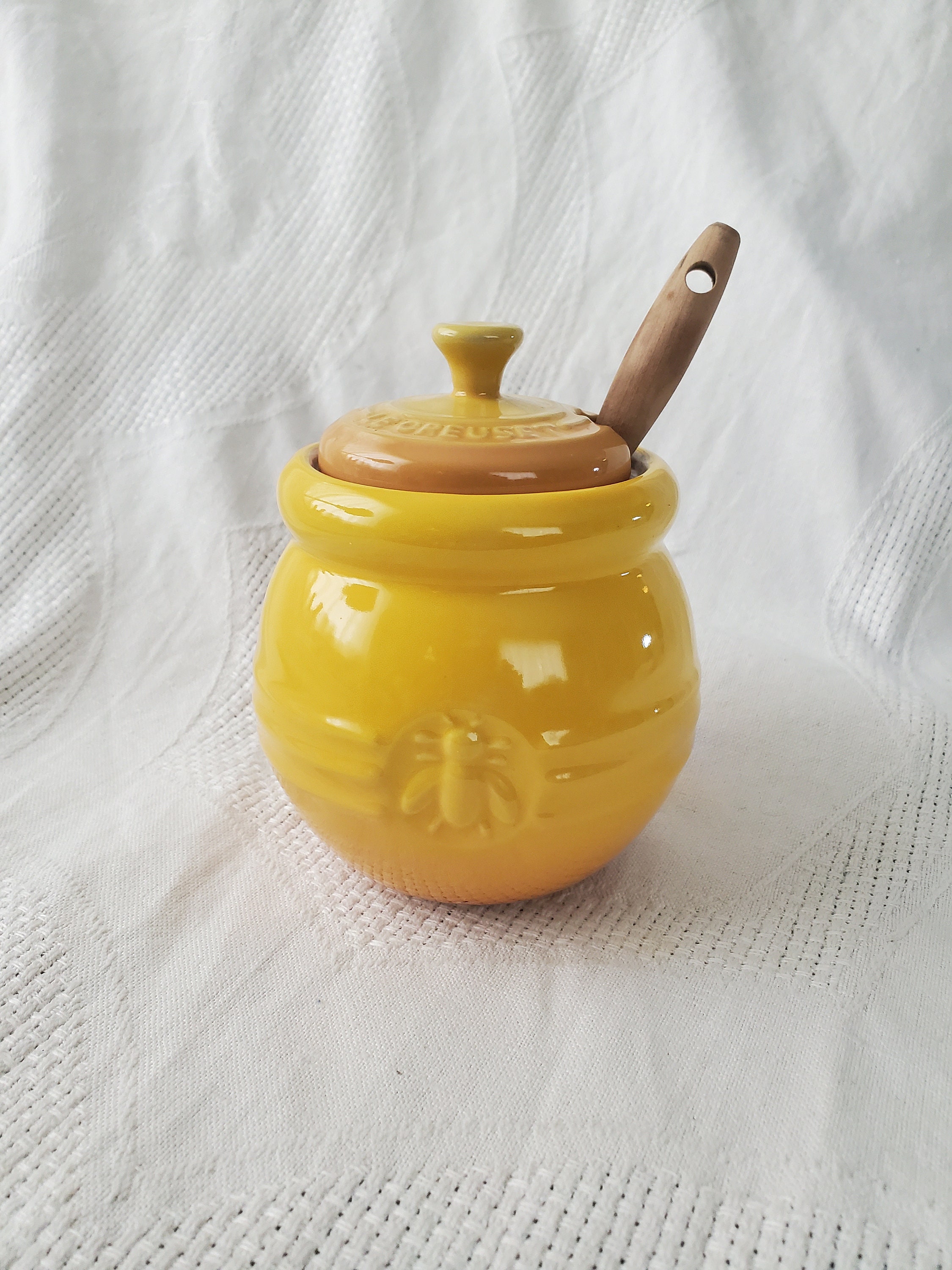 Le Pot With Silicon Dipper in Dijon Yellow Etsy