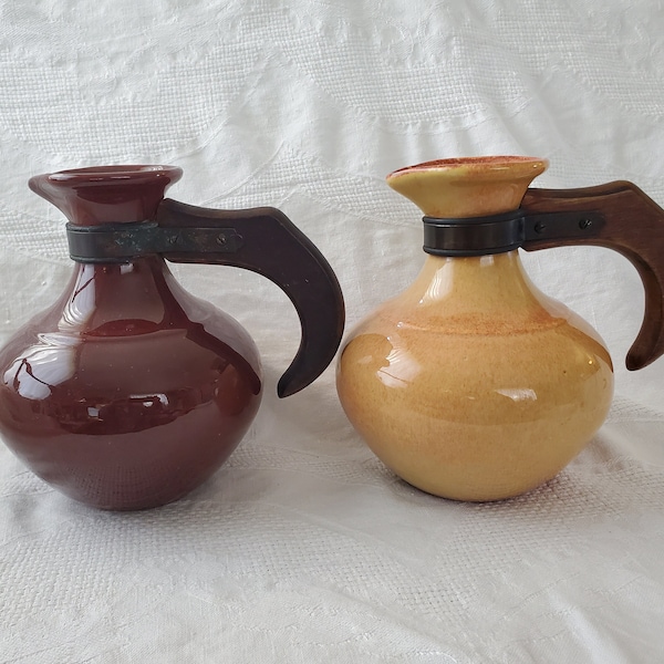 VINTAGE Franciscan "El Patio" Coffee Jug/Carafe in Redwood or Golden Glow, Sold Separately