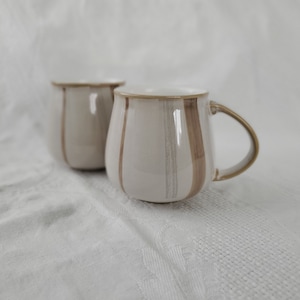 Set of 2 Denby &quot;Truffle Layers&quot; Mugs