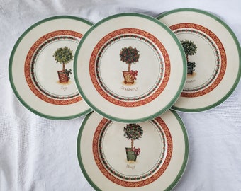 Villeroy & Boch "Festive Memories Topiary" Salad/Dessert Plates, Sold Individually