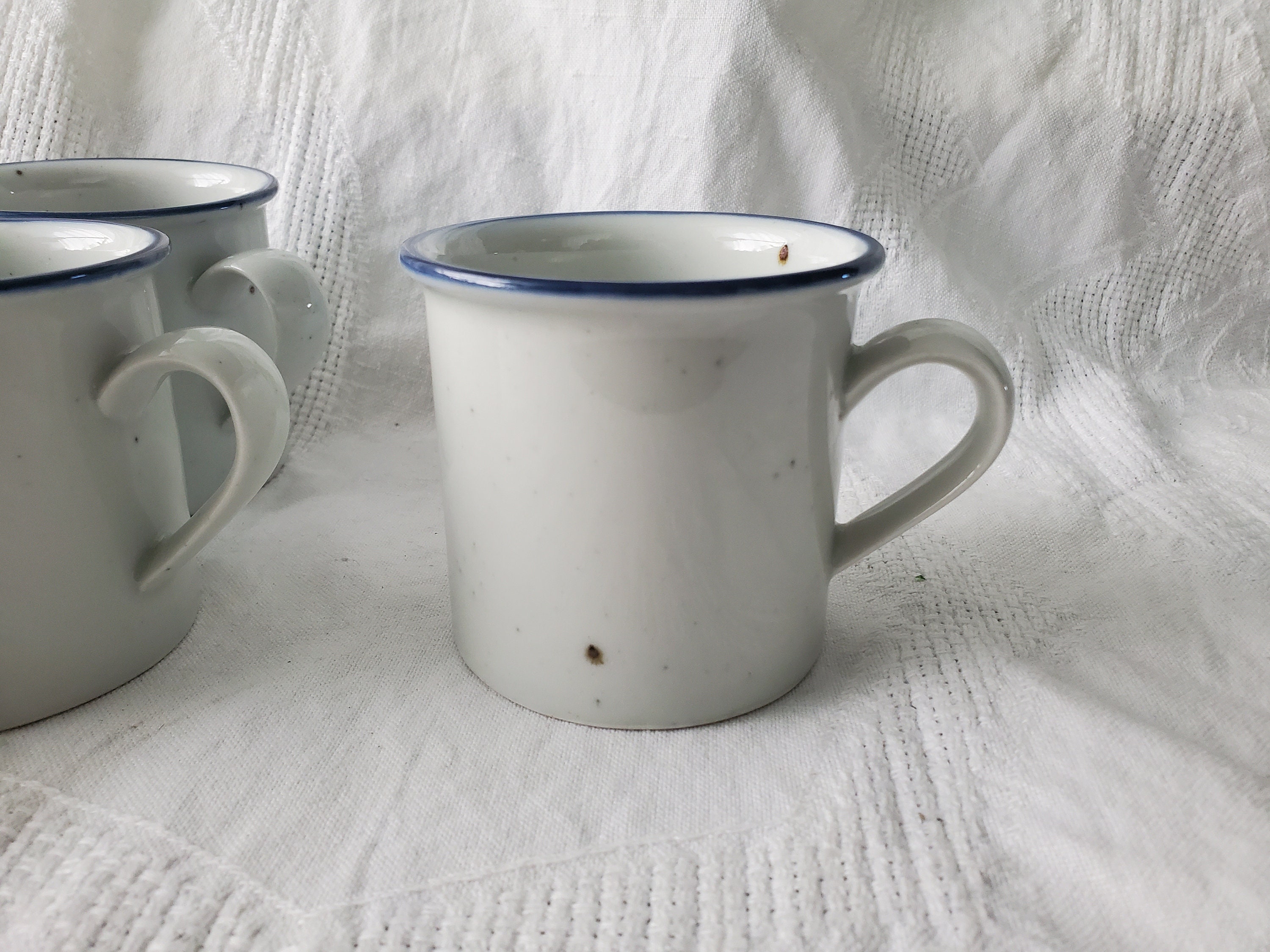 VINTAGE Dansk "Blue Mist" Flared Mugs, Made in Denmark, Sold Individually