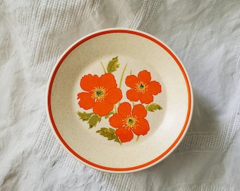 VINTAGE "Fire Flower" Temper Ware by Lenox Bread & Butter/Desert Plates, Sold in Sets