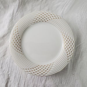 Hutschenreuther &quot;D&#39;Oro&quot; Salad Plates, Sold in Sets