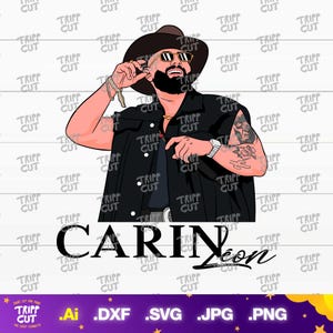 Carin png,jpg,svg Regional mexicano, México jpg, Print and Cut Digital files cricut silhouette files download