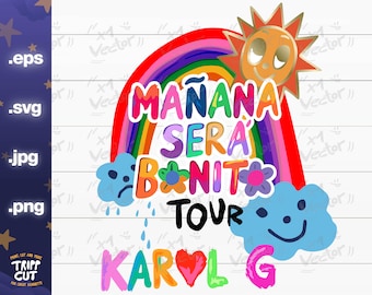 Bichota Mañana Será Bonito PNG,JPG,SVG,Eps Bichota, Print and Cut Digital files cricut silhouette files download