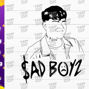 Sad boyz png, jpg, svg corridos tumbados png, Regional mexicano png México Print and Cut Digital files cricut silhouette files download