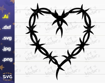 Bichota Heart Tattoo SVG/PNG/JPG/Dxf Digital Files for cricut silhouette, sublimation, decals, digital download