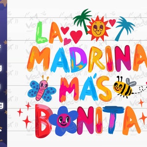 Bichota La madrina più bella PNG, JPG, SVG, DXF Domani sarà bellissimo png, bichota png, Stampa e ritaglia Download di file digitali