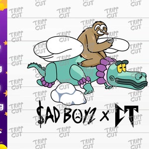 Sad Boyz CT Corridos Tumbados PNG, JPG, Svg, México Print and Cut Digital files cricut silhouette files