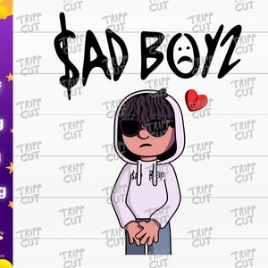 Corridos tumbados Sad Boyz JPG,PNG,SVG,Dxf trap corridos mexico jpg, Print and Cut Digital files cricut silhouette files download