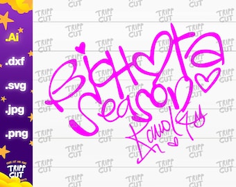 Bichota season graffiti sign Mañana será bonito PNG,SVG,JPG,Dxf Karol G Png, Print and Cut Digital, cricut silhouette files download