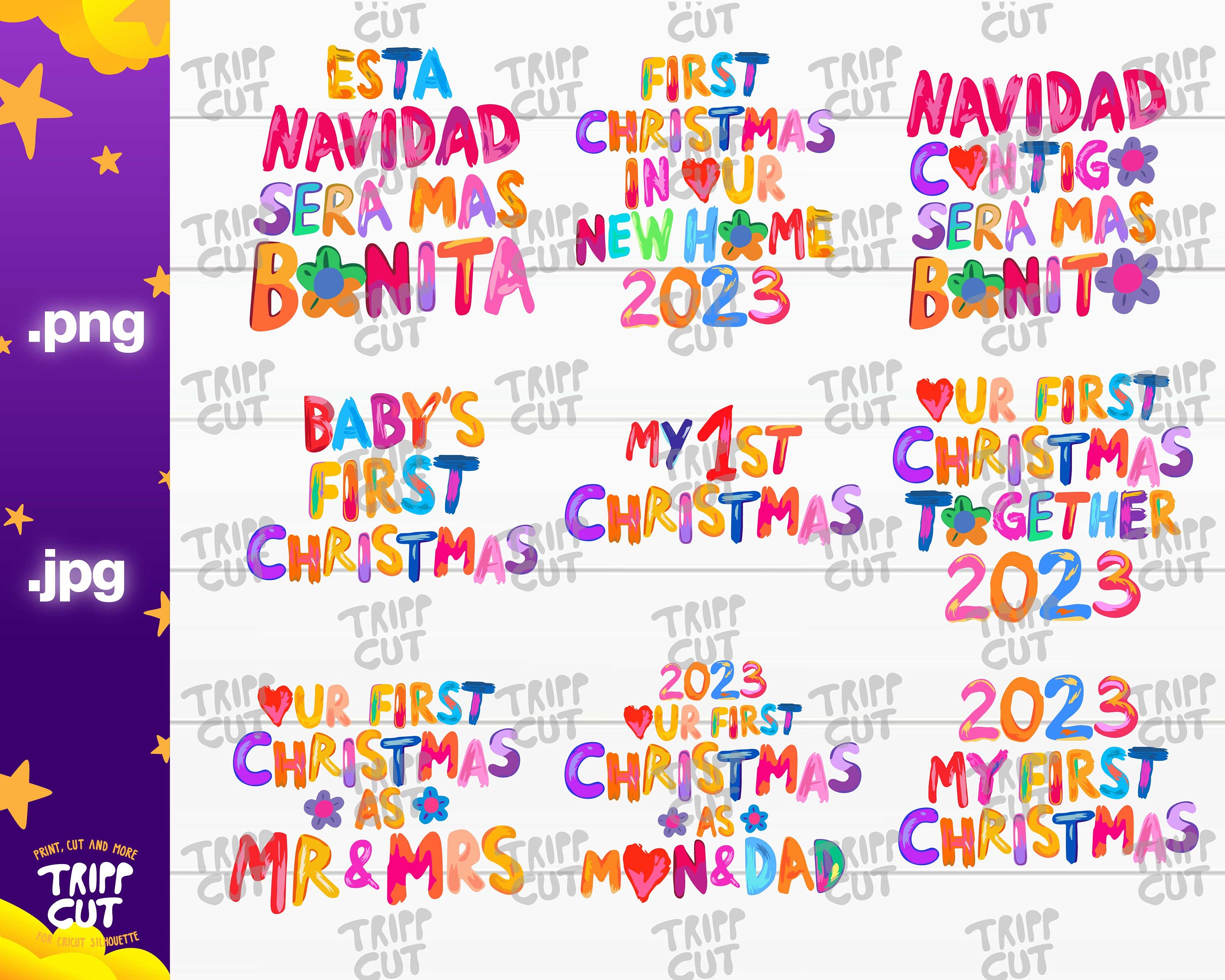 Bichota Navidad Frases Estilo Mañana será bonito PNG,JPG Christmas png Print and Cut Digital files cricut silhouette files download