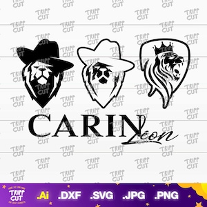 Carin regional mexicano PNG,JPG,SVG,Eps Logos Carin, Print and Cut Digital files cricut silhouette files download
