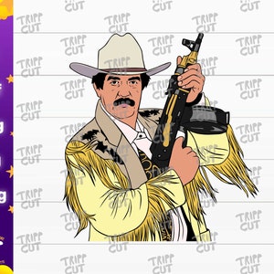 Beto El Mero León del Corrido PNG,JPG,SVG México, regional mexicano jpg, Print and Cut Digital files cricut silhouette files download