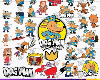 Dogman bundle PNG,JPG,SVG print and cut, Printable Shirt Instant download digital files