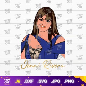 Jenni Rivera Cricut - Etsy