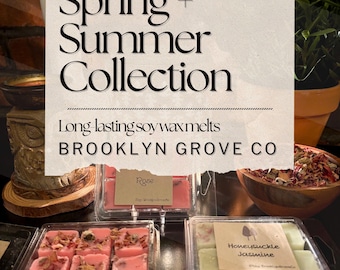 Spring + Summer Soy Wax Melts | Brooklyn Grove