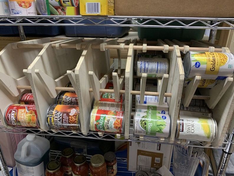 Can Storage Rack - CNC Template - Digital File, NOT a Finished Product ...